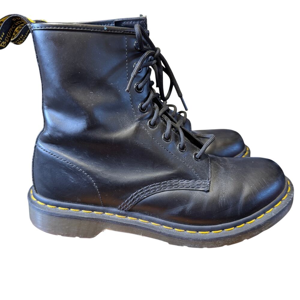 Dr. Marten’s 1460 Smooth Leather Lace Up Boots Size 42=10W/9M